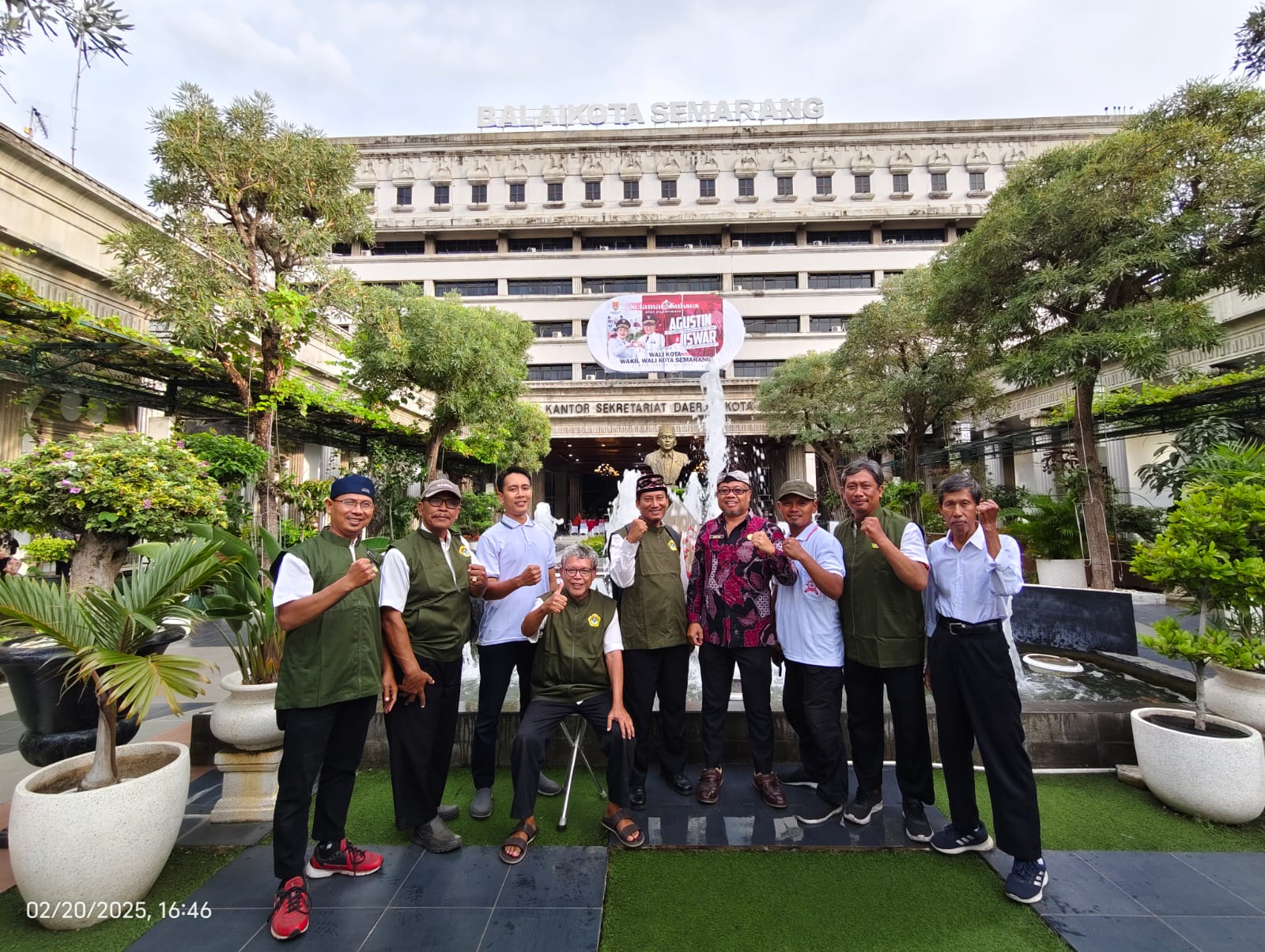 Pelantikan Walikota dan Wakil Walikota Semarang 2025