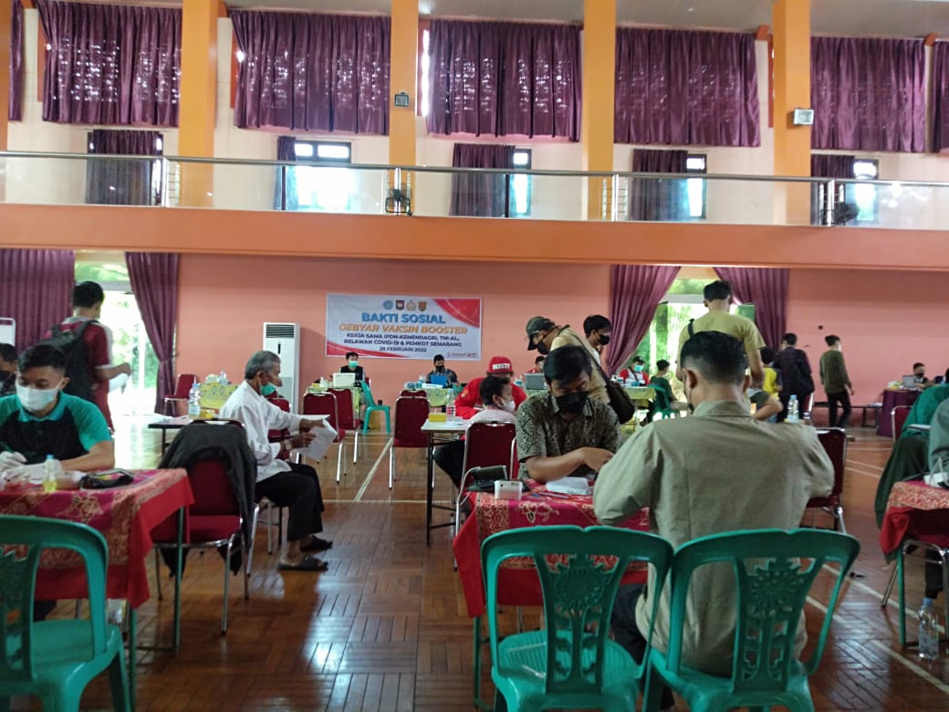 Kegiatan Percepatan Vaksinasi DPD LDII Kota Semarang