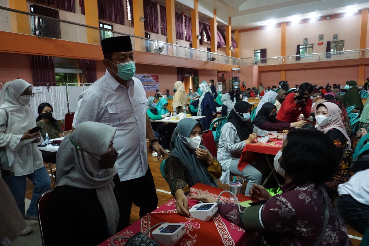 Kegiatan Percepatan Vaksinasi DPD LDII Kota Semarang