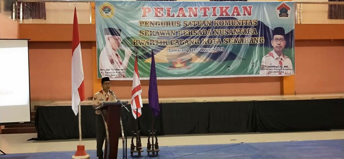 Pelantikan Sakocab SPN Kota Semarang