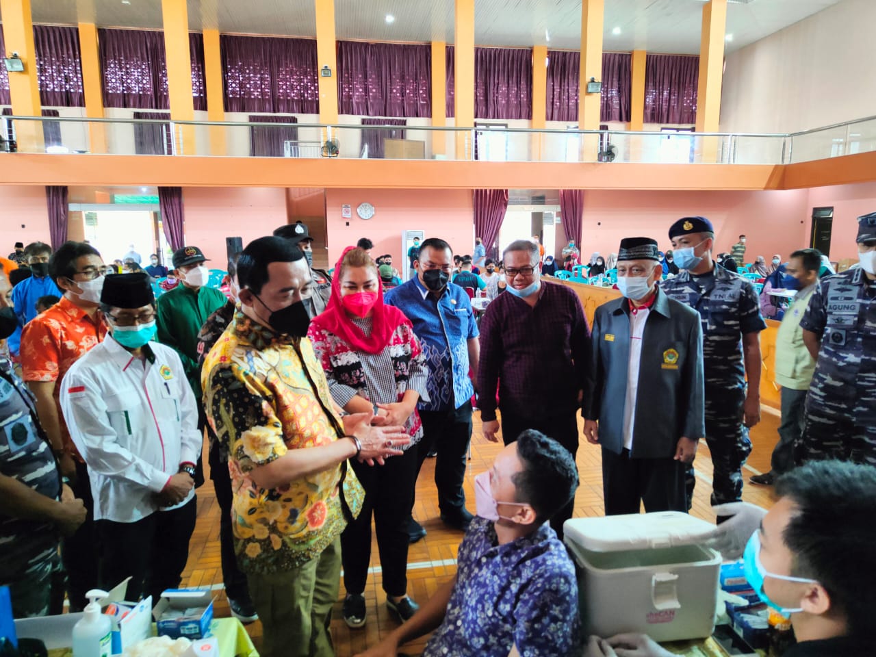 Kegiatan Percepatan Vaksinasi DPD LDII Kota Semarang